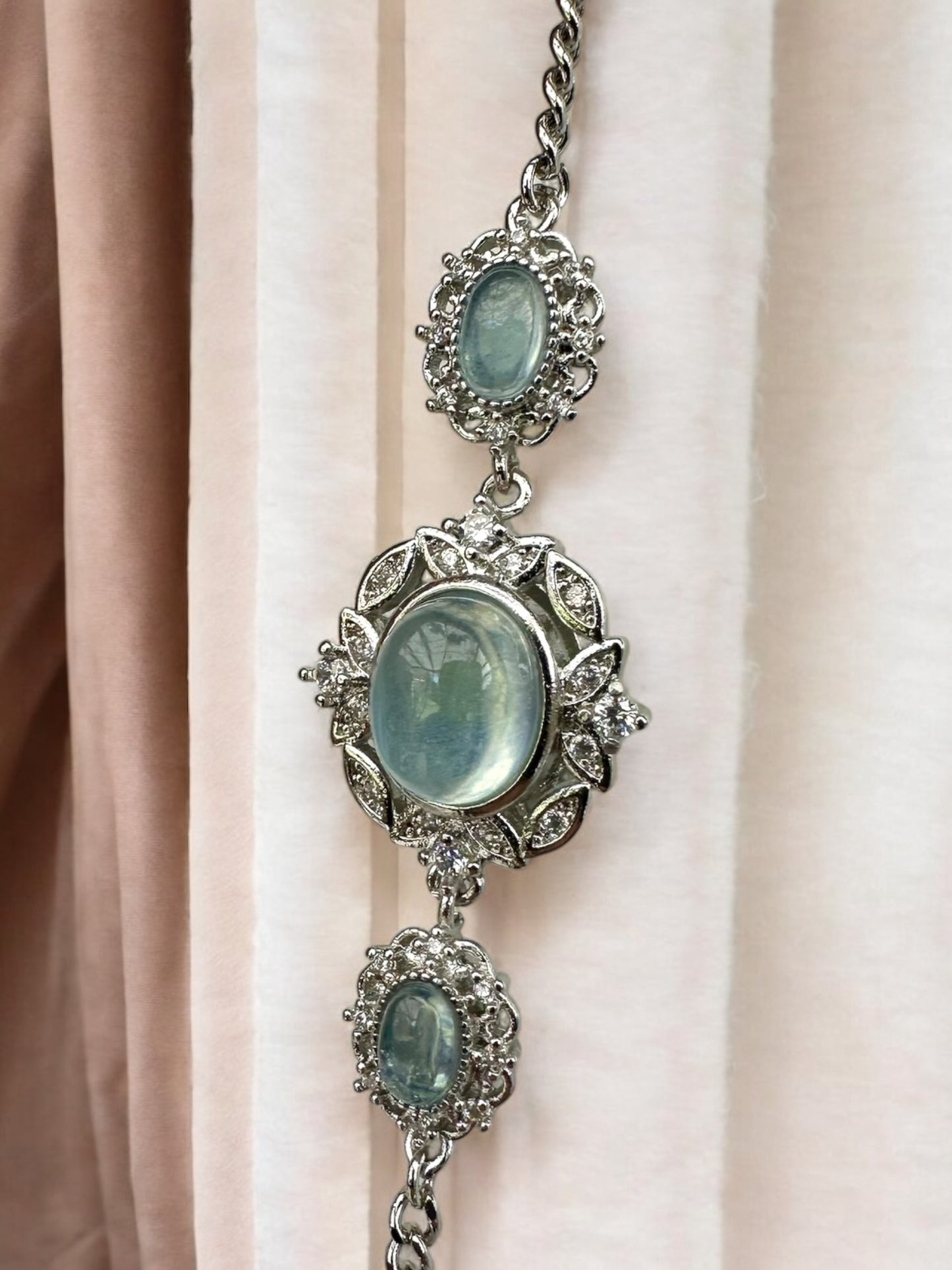 Bracelet aigue marine