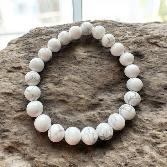 Bracelet Howlite 8mm