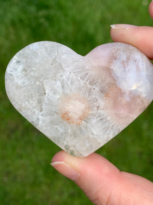 Coeur en agate