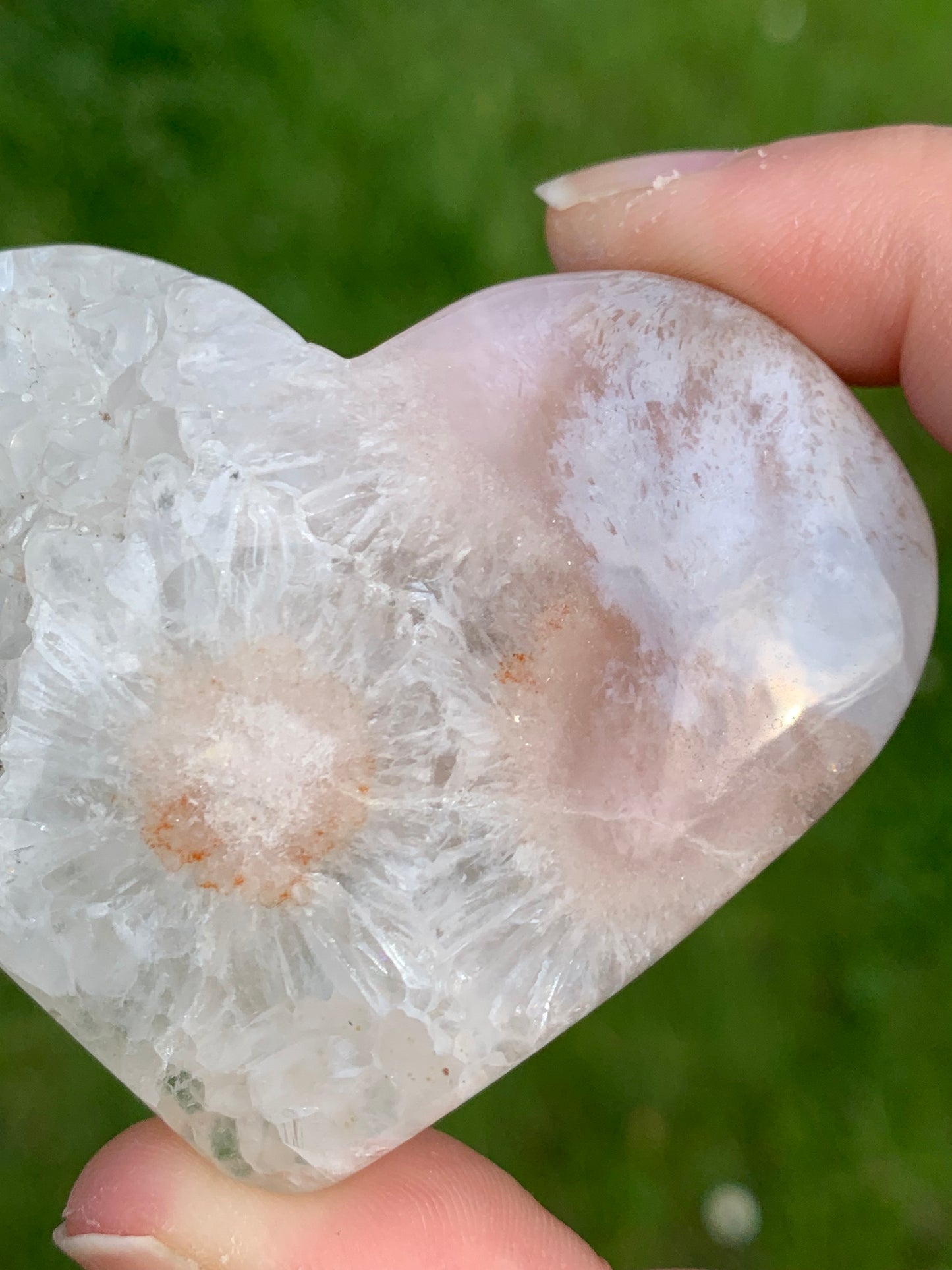 Coeur en agate