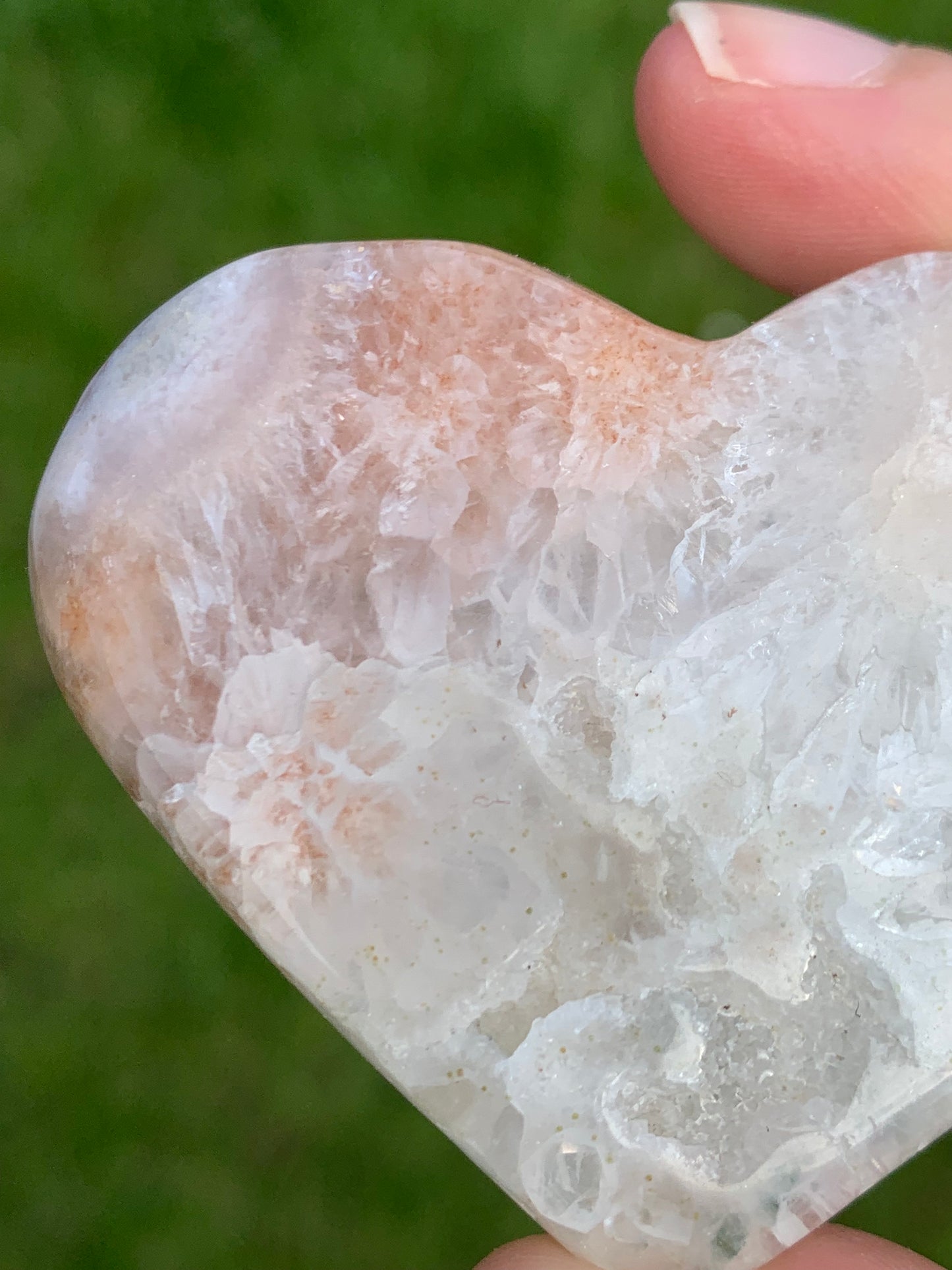 Coeur en agate