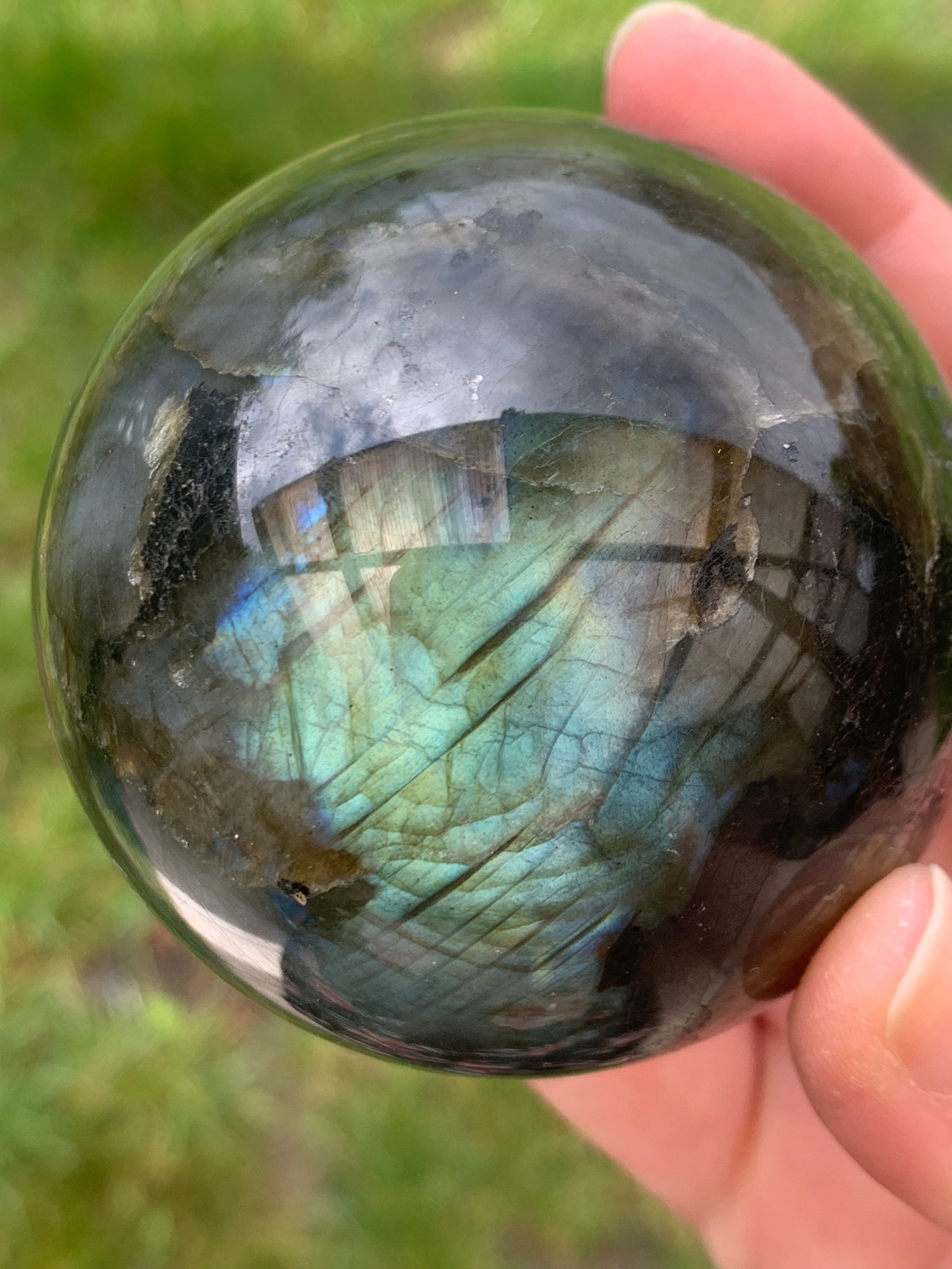 Sphère labradorite