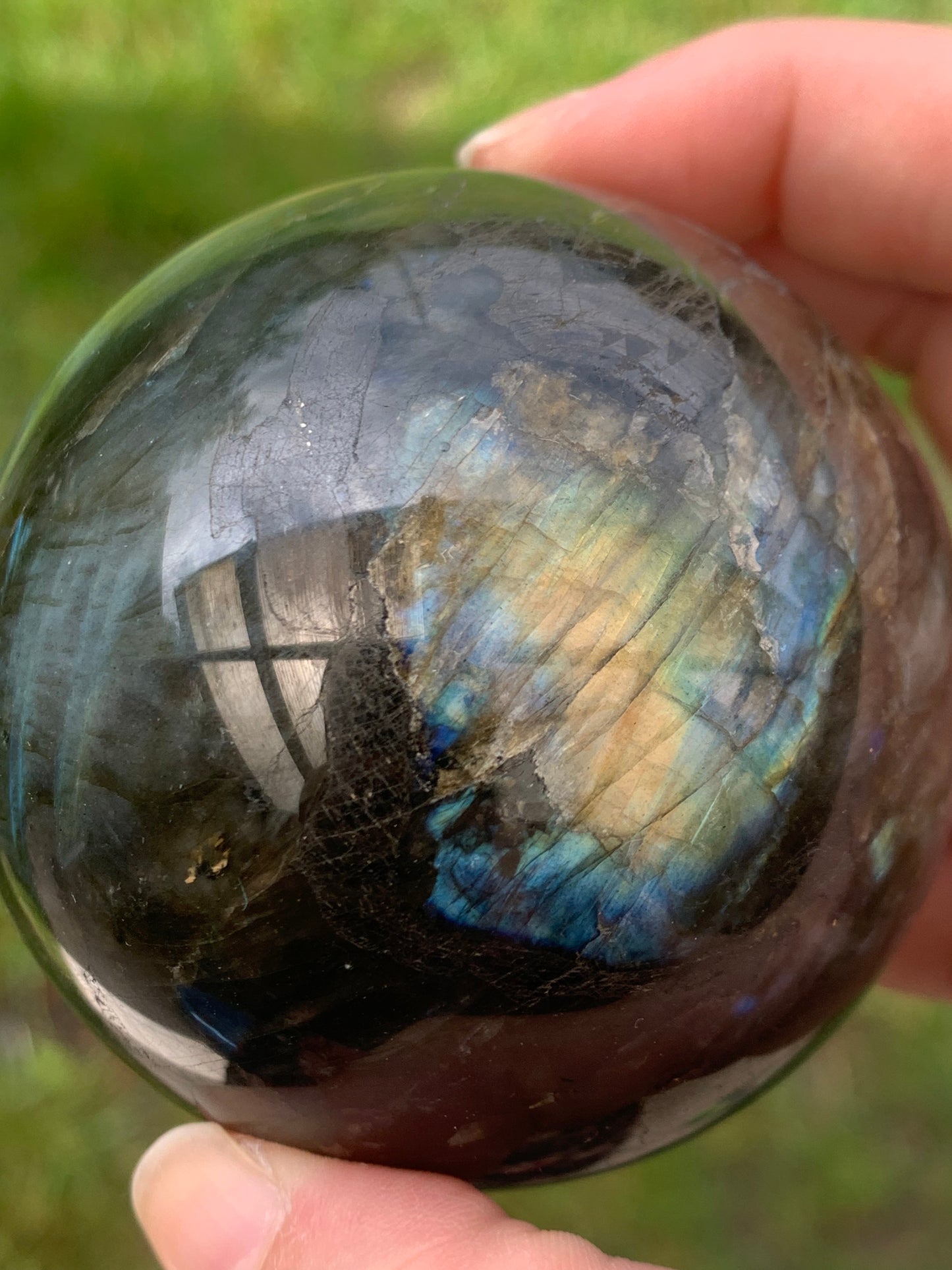 Sphère labradorite