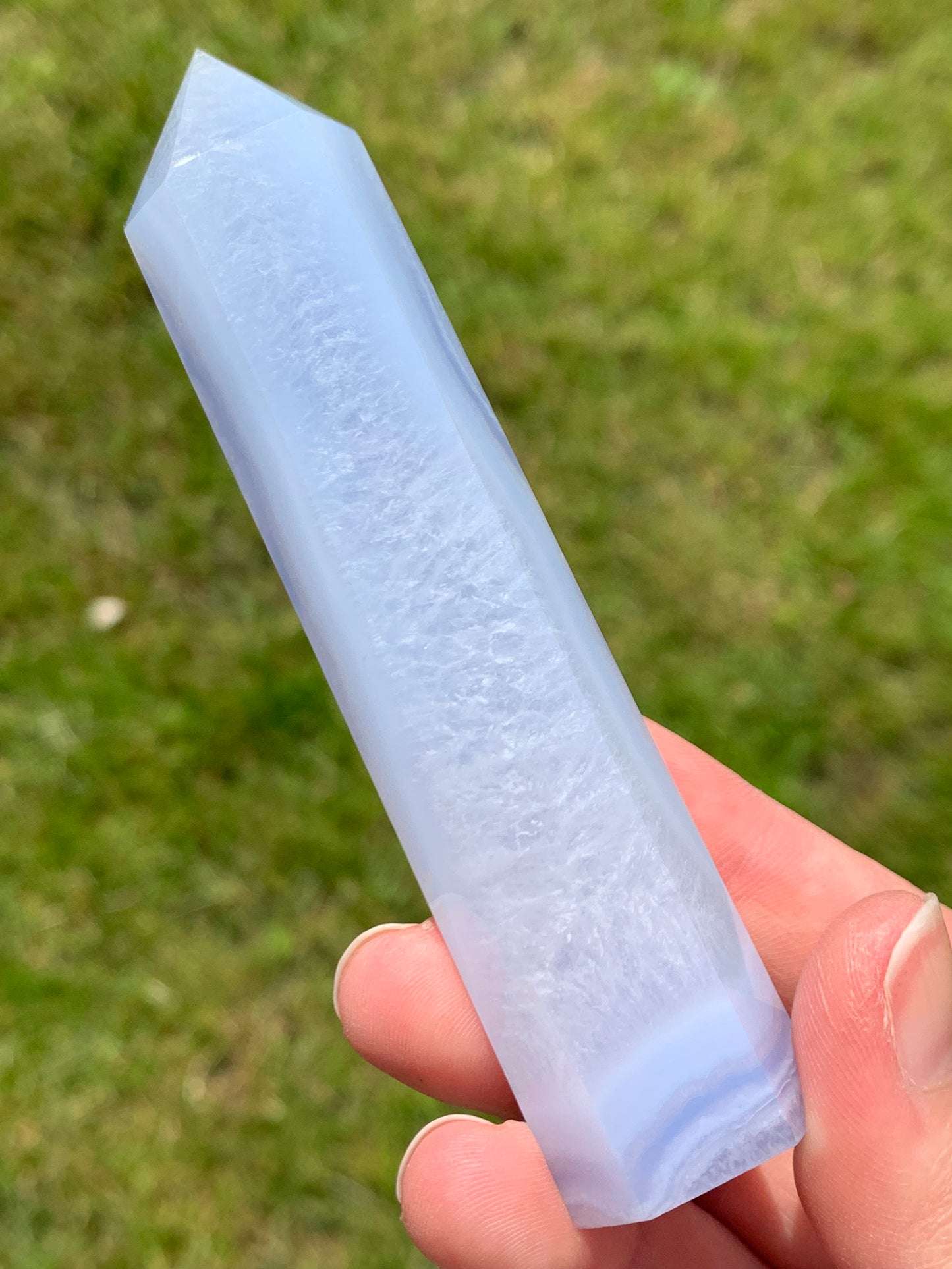 Blue Chalcedony Tower