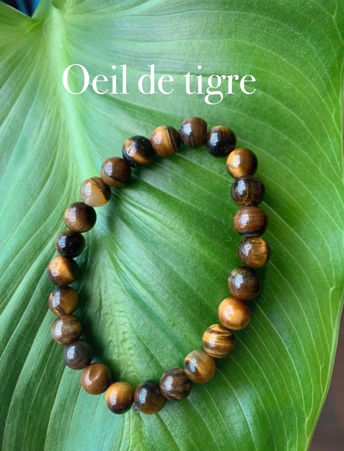 Bracelet en Oeil de Tigre